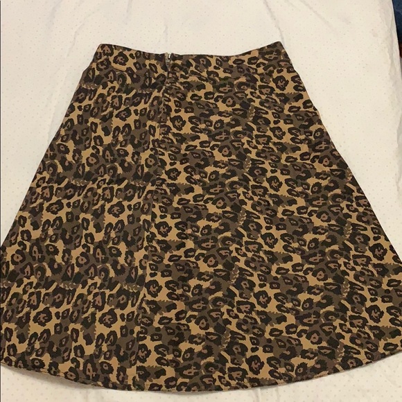 Mads Norgaard Dresses & Skirts - Fresh Denim Women’s Brown Leopard Skirt Mads Norgaard Dresses & Skirts - Fresh Denim Women’s Brown Leopard Skirt